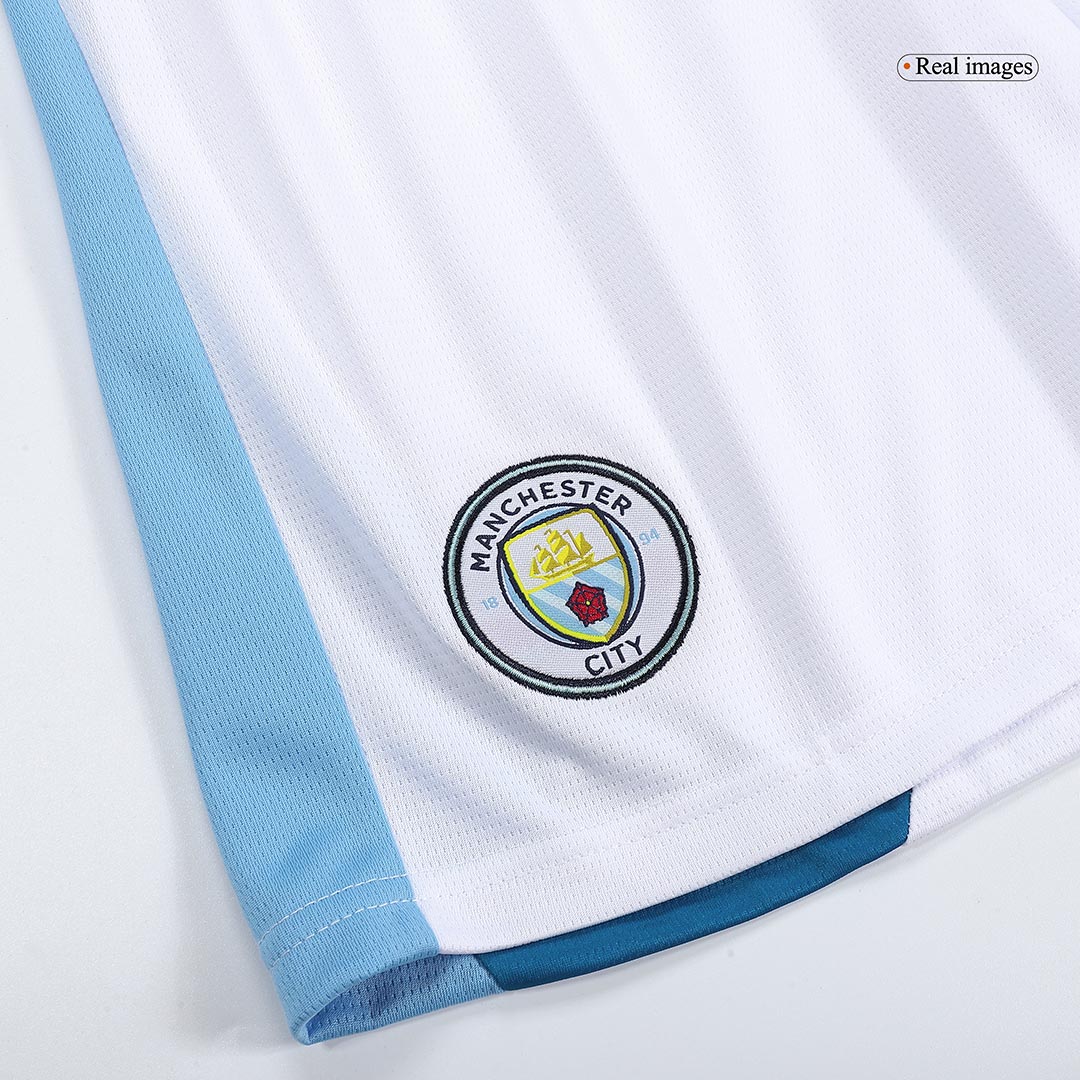 Manchester City Home Soccer Shorts 2023/24 - soccerdeal