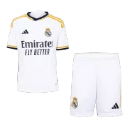 Kid's Real Madrid Home Soccer Jersey Kit(Jersey+Shorts) 2023/24 - soccerdealshop