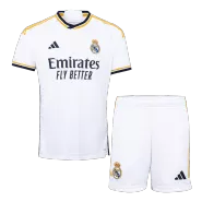 Real Madrid Home Soccer Jersey Kit(Jersey+Shorts) 2023/24 - soccerdealshop