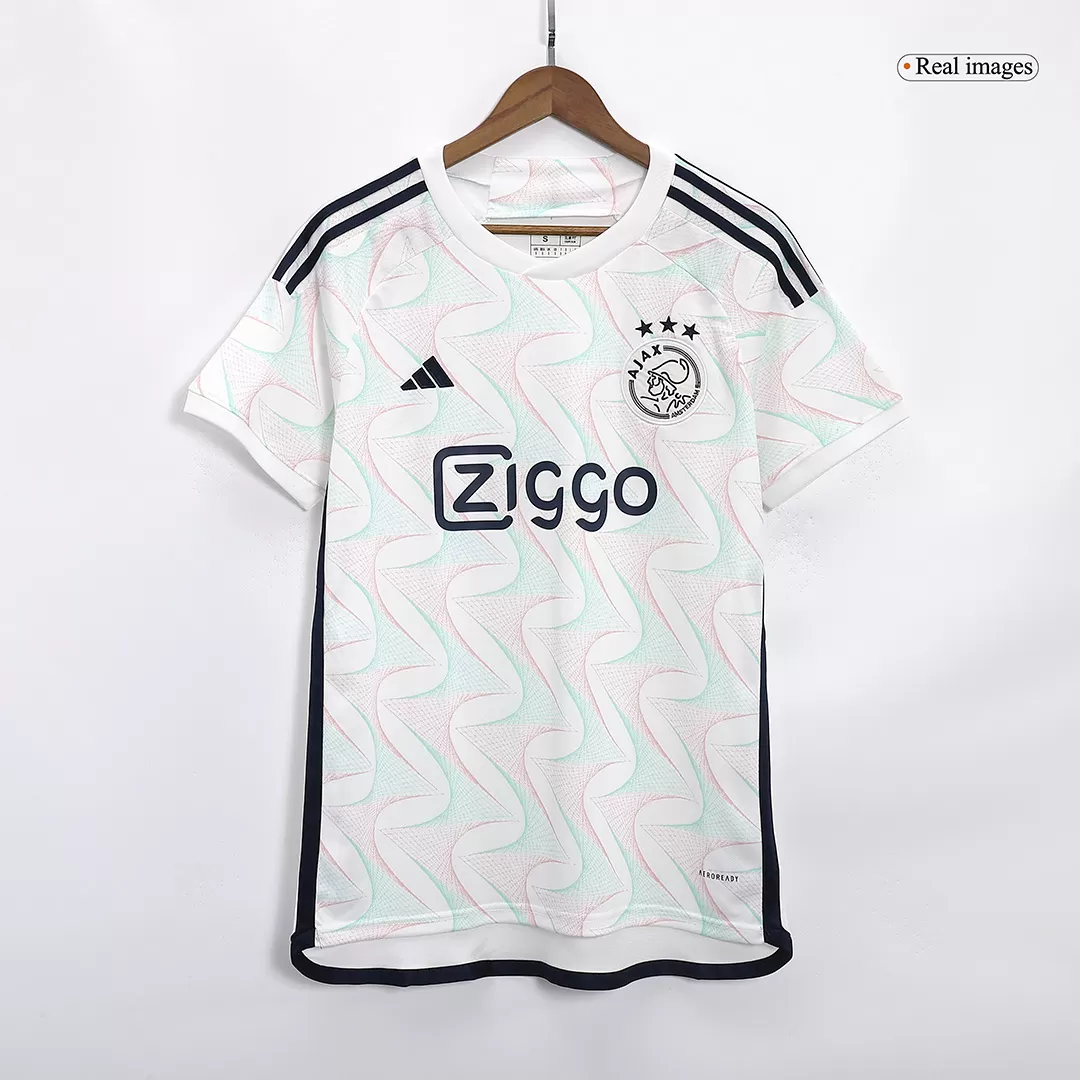 Shop Ajax Soccer Jersey Away Replica 2023/24 Cheap Soccer Jerseys