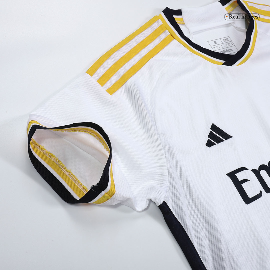 Real Madrid Home Soccer Jersey Kit(Jersey+Shorts) 2023/24 - soccerdeal