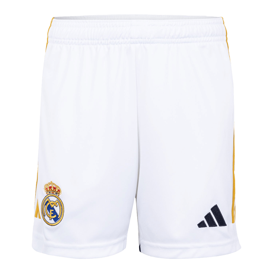 Real Madrid Home Soccer Jersey Kit(Jersey+Shorts) 2023/24 - soccerdeal