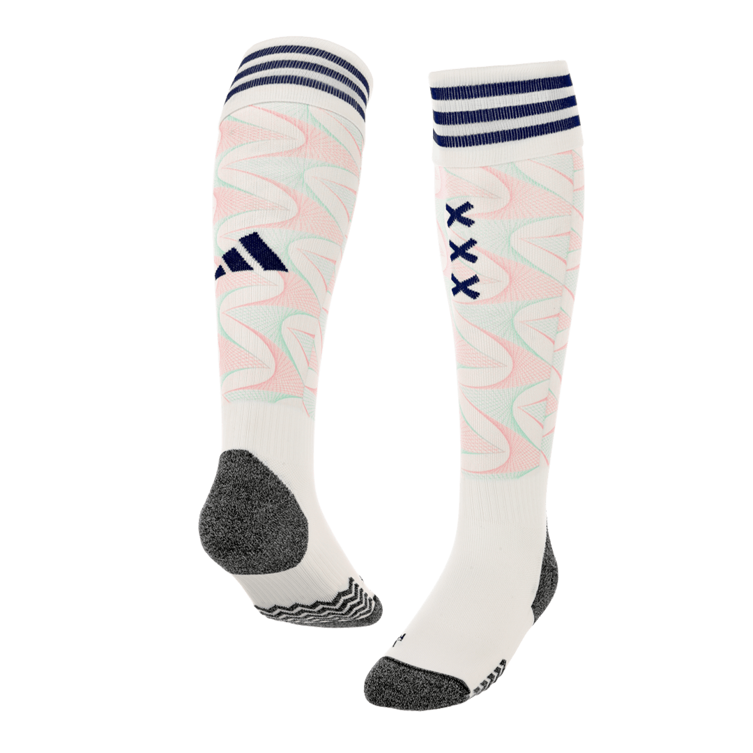 Kid's Ajax Away Soccer Socks 2023/24 - soccerdeal