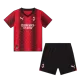 Kid's AC Milan Home Soccer Jersey Kit(Jersey+Shorts+Socks) 2023/24 - soccerdeal