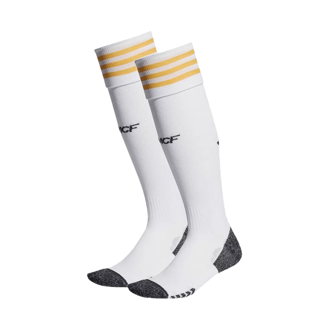 Kid's Real Madrid Home Soccer Socks 2023/24