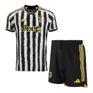 Authentic Juventus Home Soccer Jersey Kit(Jersey+Shorts) 2023/24 - soccerdealshop