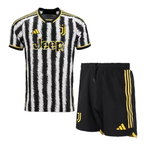 Authentic Juventus Home Soccer Jersey Kit(Jersey+Shorts) 2023/24 - soccerdealshop
