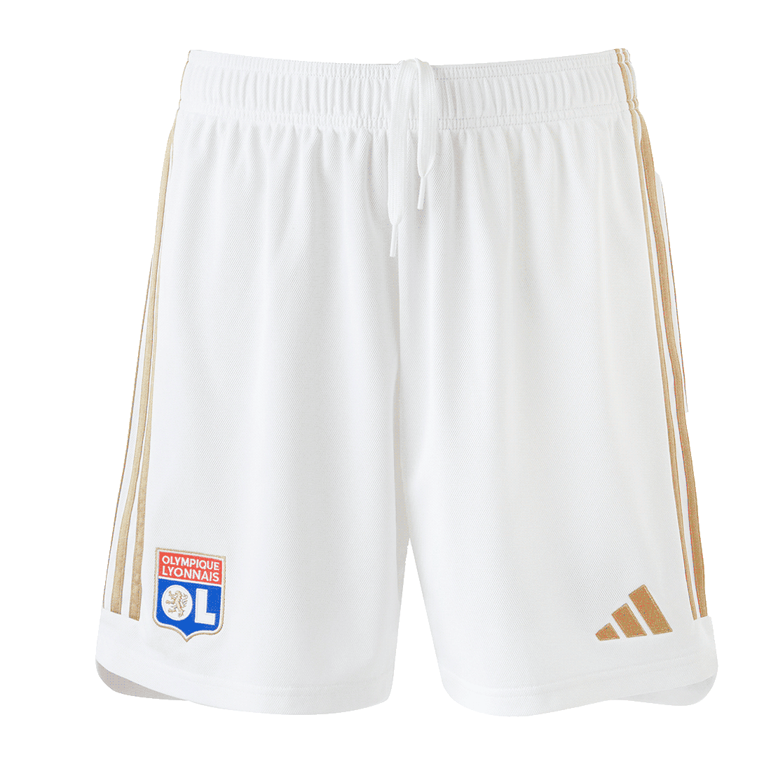 Olympique Lyonnais Home Soccer Jersey Kit(Jersey+Shorts) 2023/24 - soccerdeal