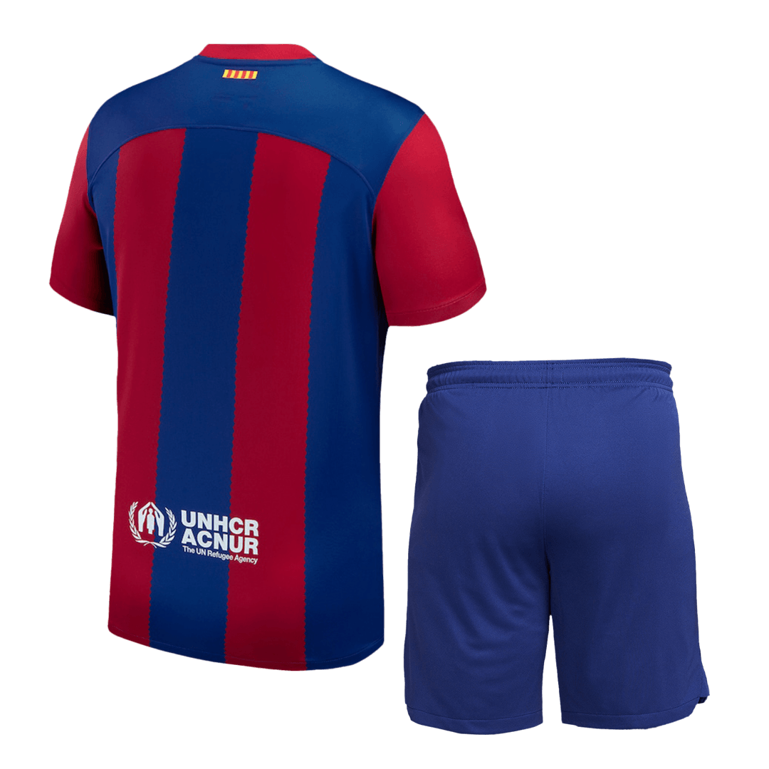 Barcelona Home Soccer Jersey Kit(Jersey+Shorts+Socks) 2023/24 - soccerdeal
