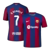 Authentic O.DEMBÉLÉ #7 Barcelona Home Soccer Jersey 2023/24 - Soccerdeal