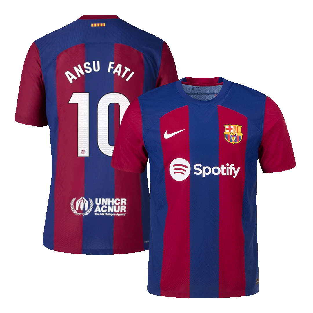 Authentic ANSU FATI #10 Barcelona Home Soccer Jersey 2023/24 - soccerdeal
