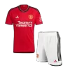 Manchester United Home Soccer Jersey Kit(Jersey+Shorts+Socks) 2023/24 - Soccerdeal