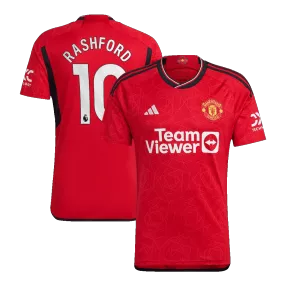 RASHFORD #10 Manchester United Home Soccer Jersey 2023/24 - soccerdeal