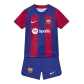 Kid's Barcelona Home Soccer Jersey Kit(Jersey+Shorts) 2023/24 - soccerdealshop