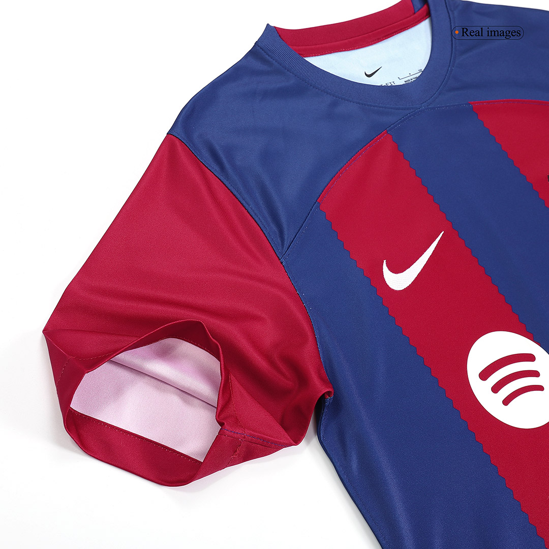 Barcelona Home Soccer Jersey Kit(Jersey+Shorts) 2023/24 - soccerdeal