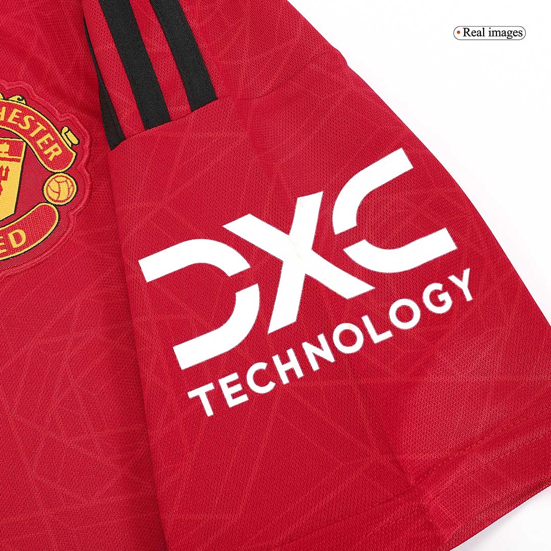 Manchester United Home Soccer Jersey Kit(Jersey+Shorts+Socks) 2023/24 - soccerdeal