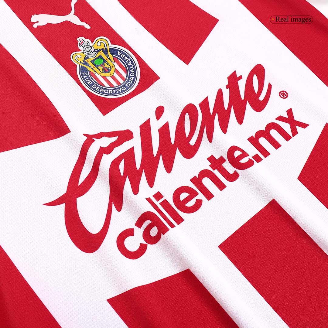 Sign CHICHARITO #14 Chivas Home Soccer Jersey 2023/24 - soccerdeal
