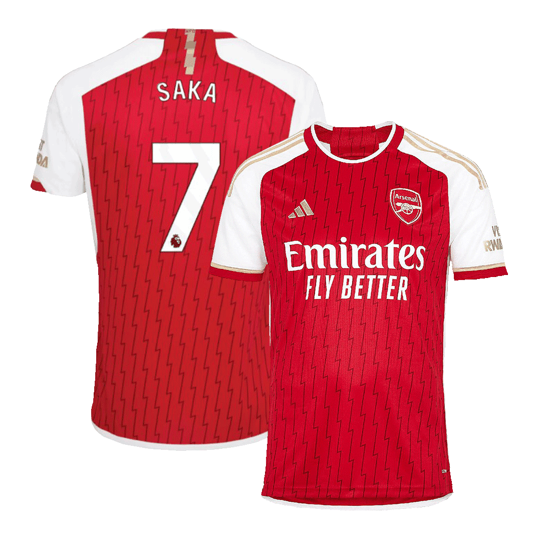 adidas Arsenal Away Saka 7 Jersey 2022-2023 (Premier League)