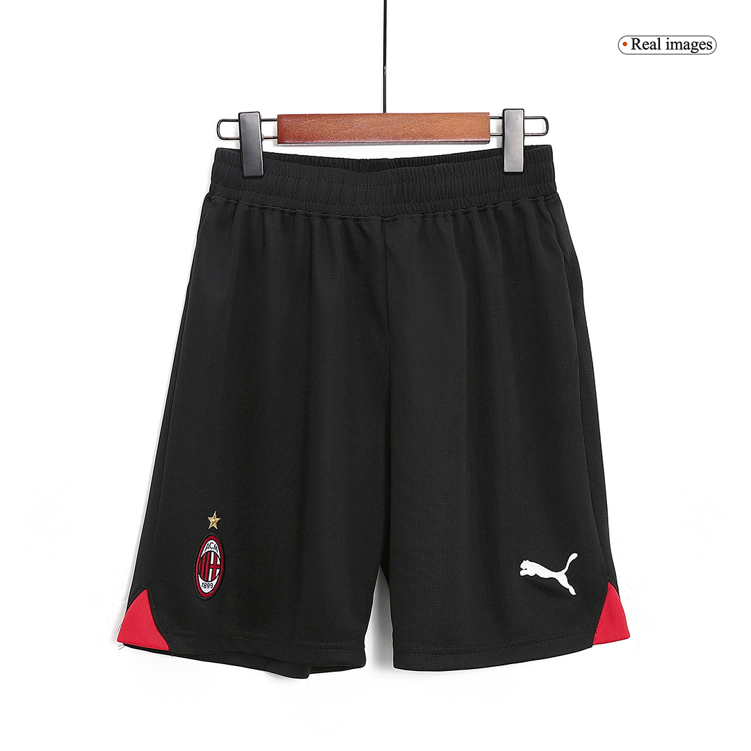 AC Milan Home Soccer Shorts 2023/24 - soccerdeal