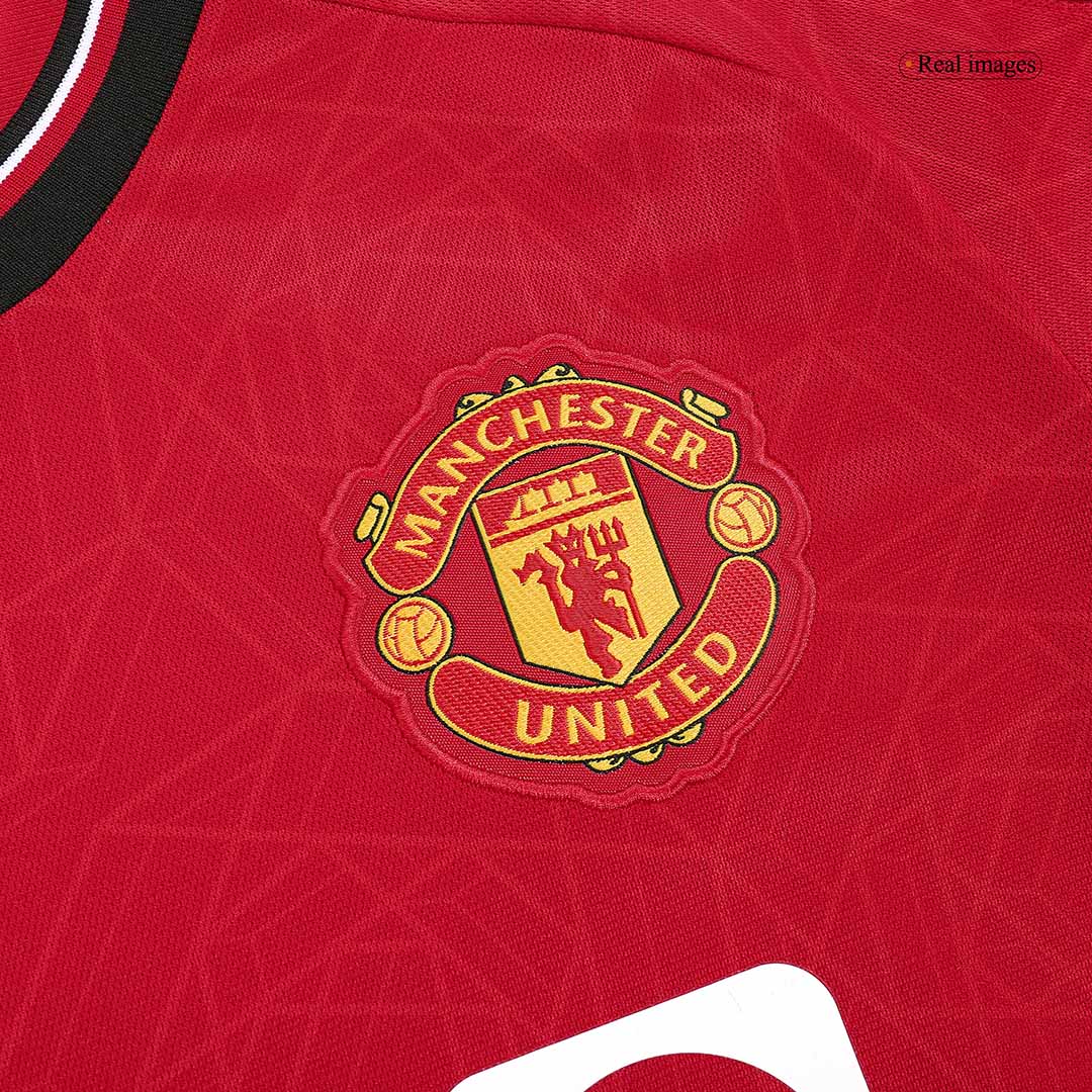 Manchester United Home Soccer Jersey Kit(Jersey+Shorts) 2023/24 - soccerdeal