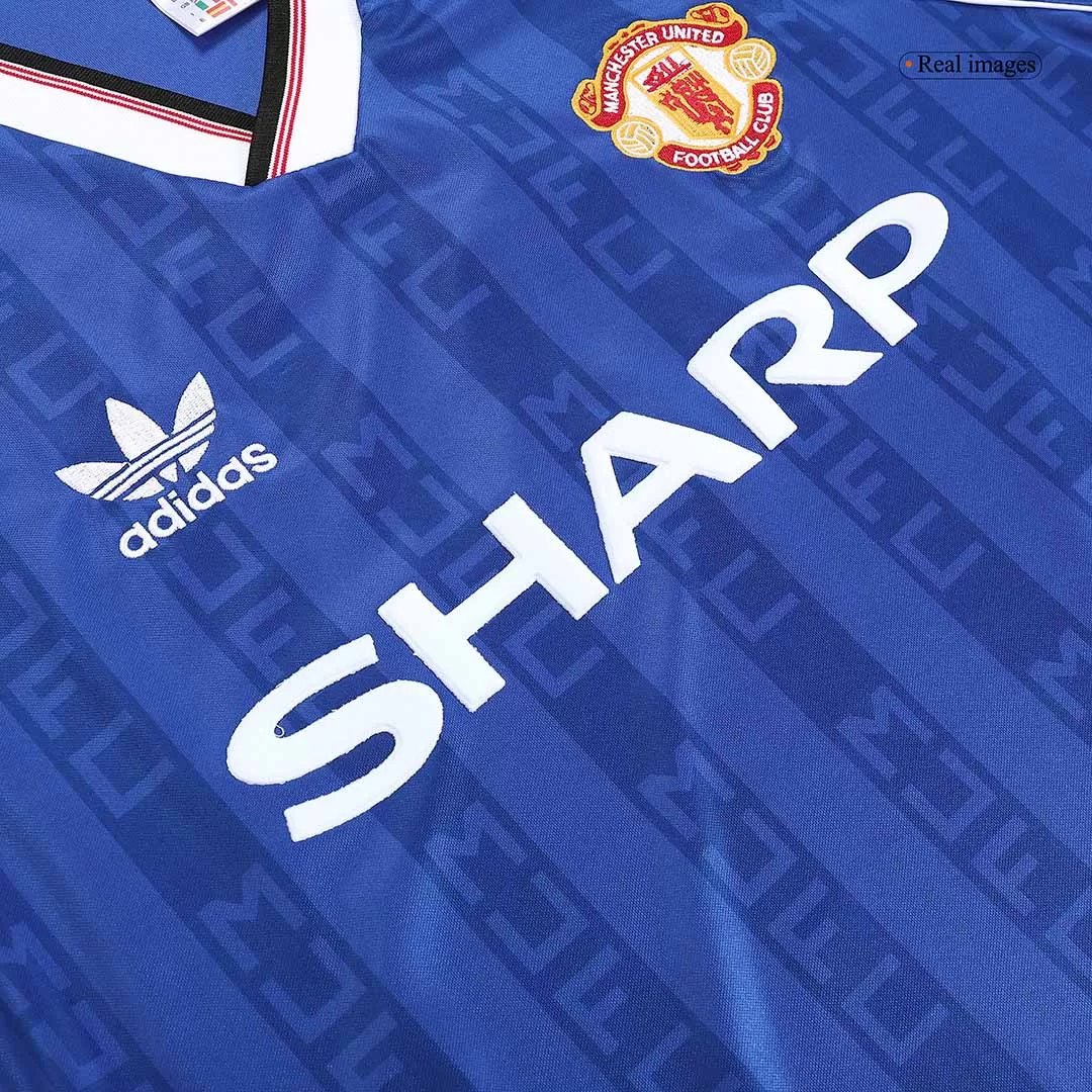 adidas Manchester United OG 1988-90 Third Jersey - Blue