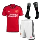 Manchester United Home Soccer Jersey Kit(Jersey+Shorts+Socks) 2023/24 - soccerdealshop