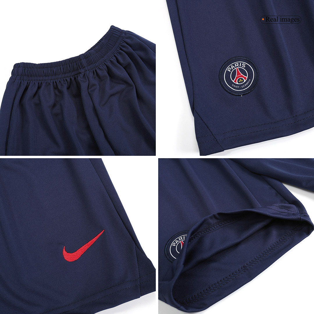 Kid's PSG Home Soccer Jersey Kit(Jersey+Shorts) 2023/24 - soccerdeal