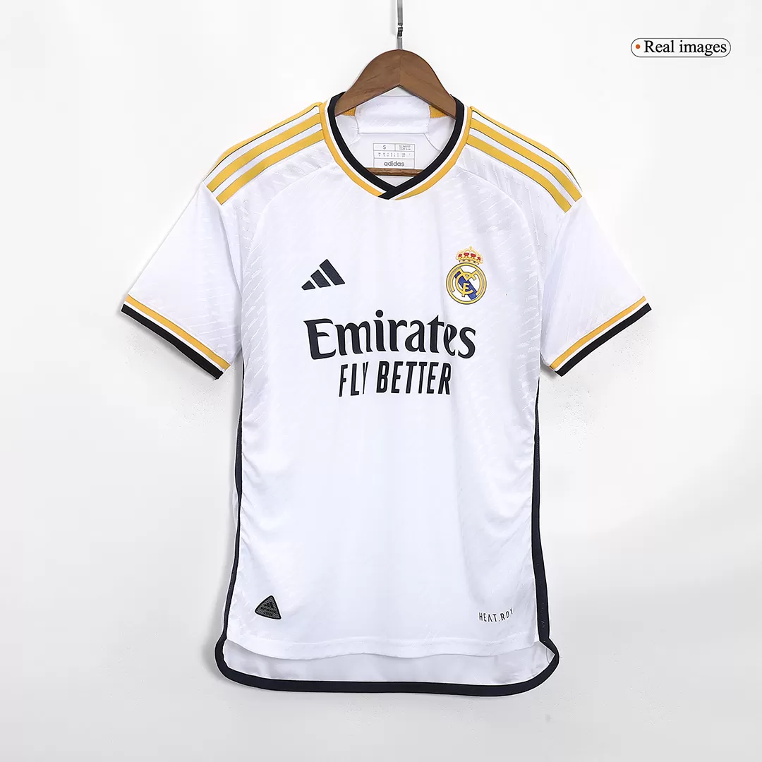 Buy Official 2023-2024 Real Madrid Training Shirt (White) (Benzema 9)