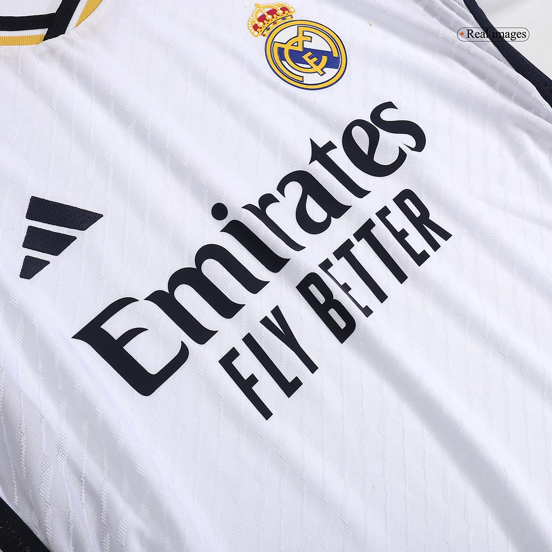 Authentic Real Madrid Home Soccer Jersey 2023/24 - soccerdeal