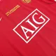 Retro 2007/08 Manchester United Home Soccer Jersey - UCL Edition - soccerdeal