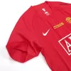 Retro 2007/08 Manchester United Home Soccer Jersey - UCL Edition - Soccerdeal