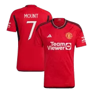 MOUNT #7 Manchester United Home Soccer Jersey 2023/24 - UCL - soccerdealshop