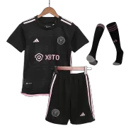 Kid's Inter Miami CF Away Soccer Jersey Kit(Jersey+Shorts+Socks) 2023/24 - soccerdealshop