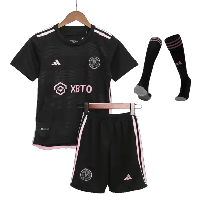 Kid's Inter Miami CF Away Soccer Jersey Kit(Jersey+Shorts+Socks) 2023/24 - Soccerdeal