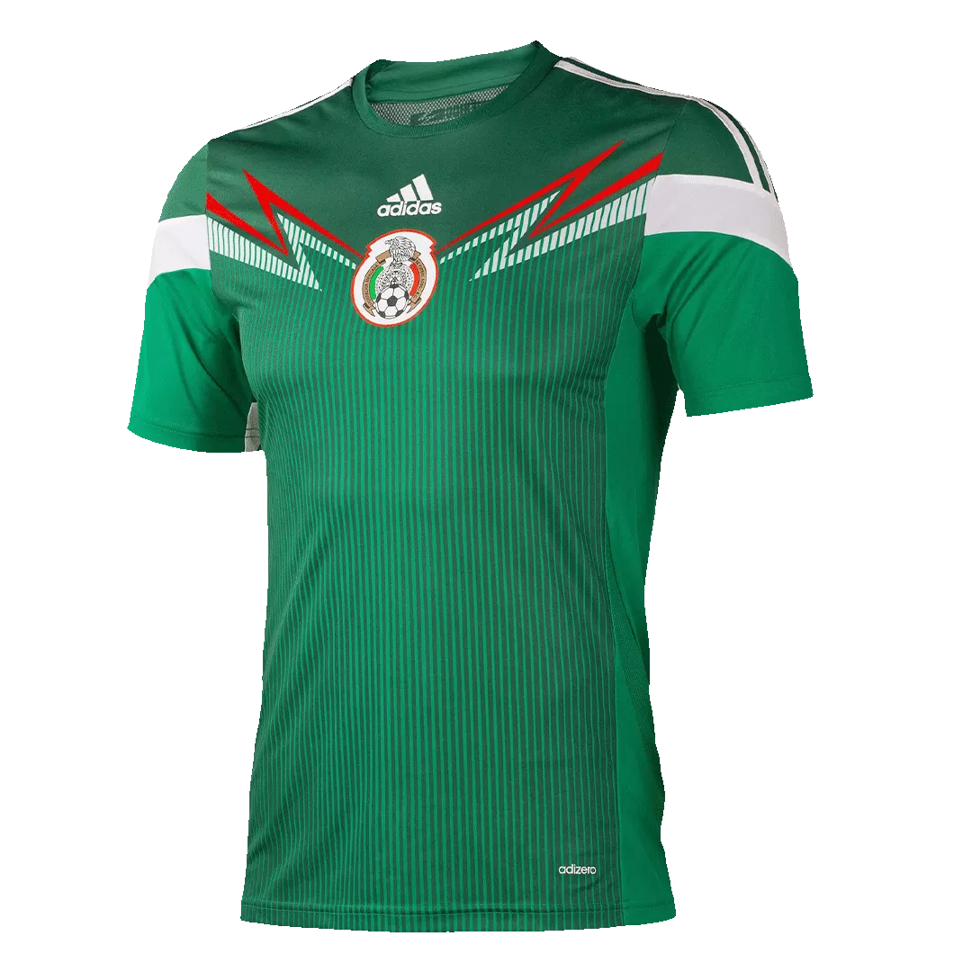 Retro 2014 Mexico Home Soccer Jersey