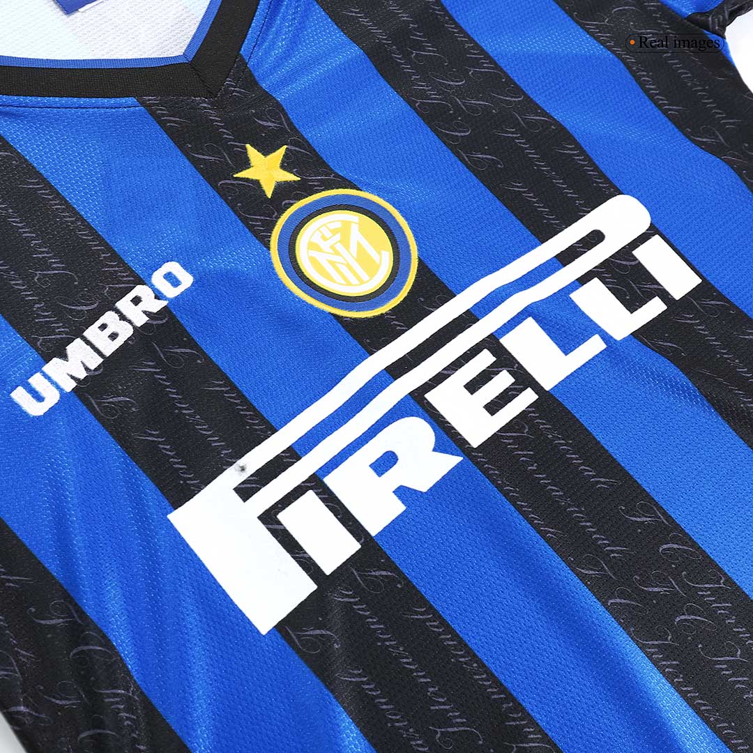 Retro 1997/98 Inter Milan Home Soccer Jersey - soccerdeal
