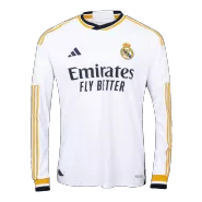 Authentic Real Madrid Home Long Sleeve Soccer Jersey 2023/24 - soccerdealshop