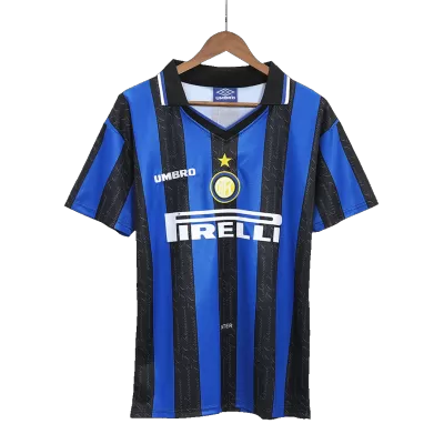 Retro 1997/98 Inter Milan Home Soccer Jersey - Soccerdeal