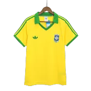 Retro 1977 Brazil Home Soccer Jersey - soccerdealshop