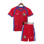 Kid's Panama Home Soccer Jersey Kit(Jersey+Shorts) 2023 - soccerdealshop