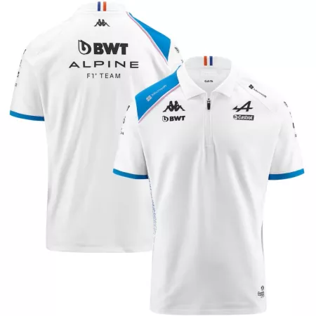 BWT Alpine F1 Team Polo Shirt White jersey 2023 - soccerdeal