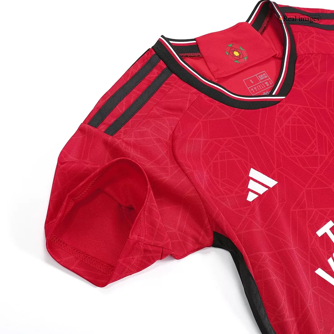 Red adidas Manchester United FC 2023/24 Home Shirt Women's