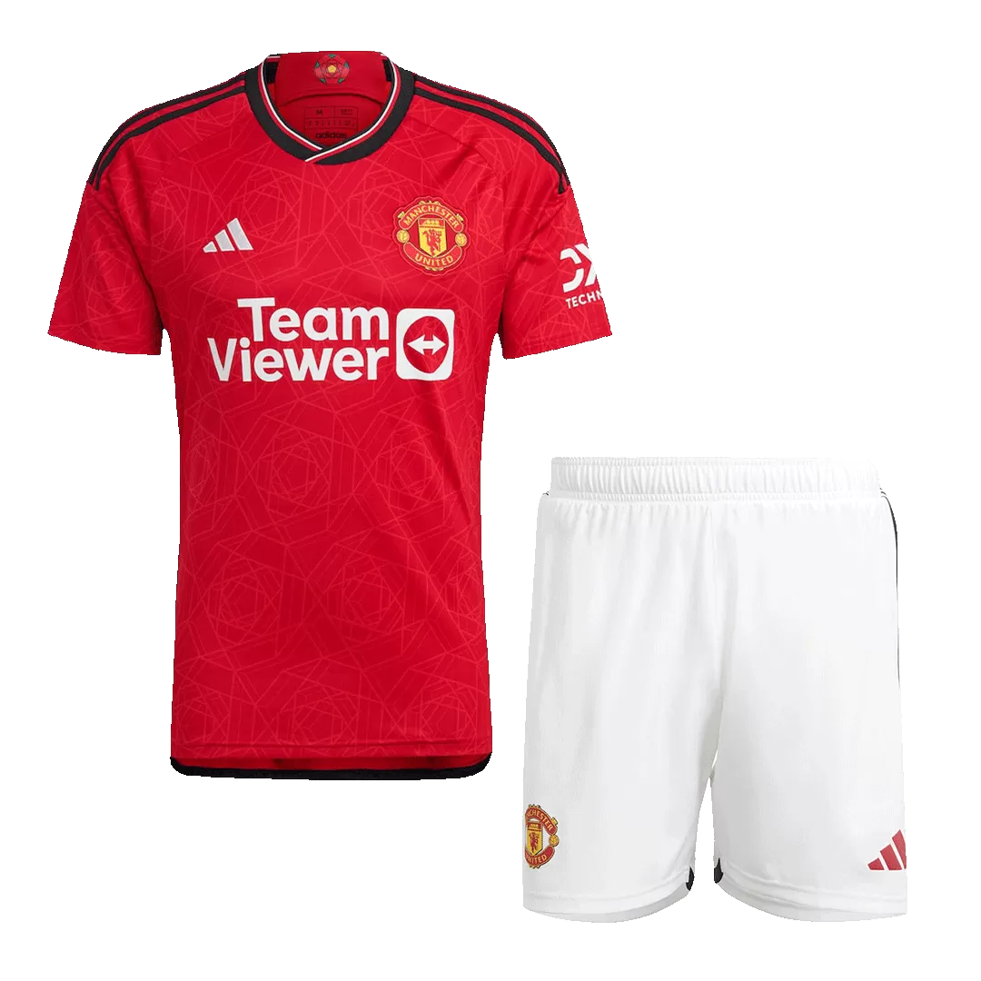 Manchester United Jersey 23/24 Home Football Kit 2023 2024 Soccer Sport  Shirt