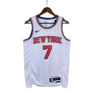 New York Knicks Knicks Anthony #7 2022/23 Swingman NBA Jersey - Icon Edition - soccerdeal