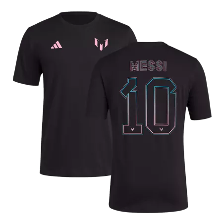 Inter Miami CF MESSI #10 N&N T-Shirt 2023 Black - soccerdeal
