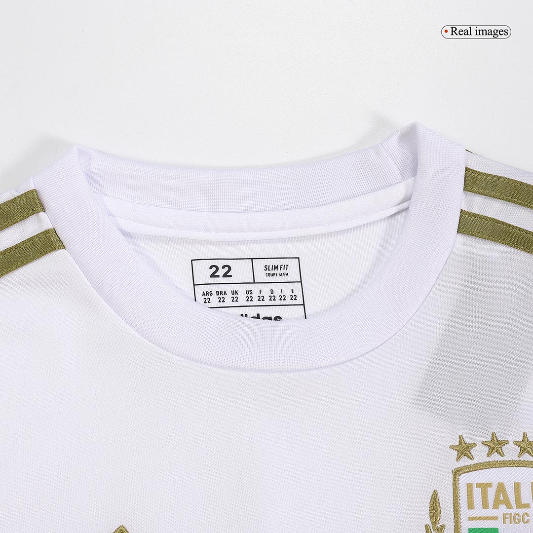 Kid's Italy 125th Anniversary Soccer Jersey Kit(Jersey+Shorts) 2023/24 - soccerdeal