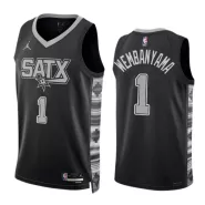 San Antonio Spurs Victor Wembanyama #1 2022/23 Swingman NBA Jersey - Statement Edition - soccerdeal