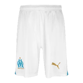 Marseille Home Soccer Shorts 2023/24 - soccerdeal