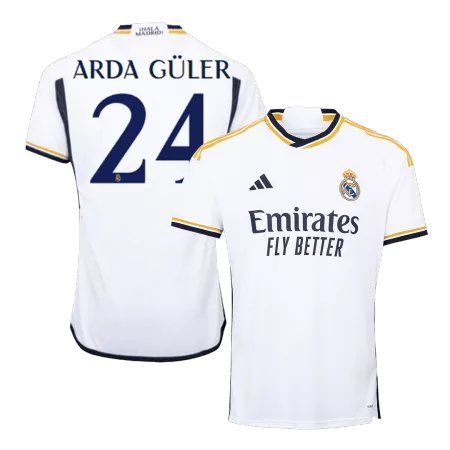 ARDA GÜLER #24 Real Madrid Home Soccer Jersey 2023/24 - soccerdeal