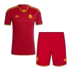 Roma Home Soccer Jersey Kit(Jersey+Shorts+Socks) 2023/24 - Soccerdeal